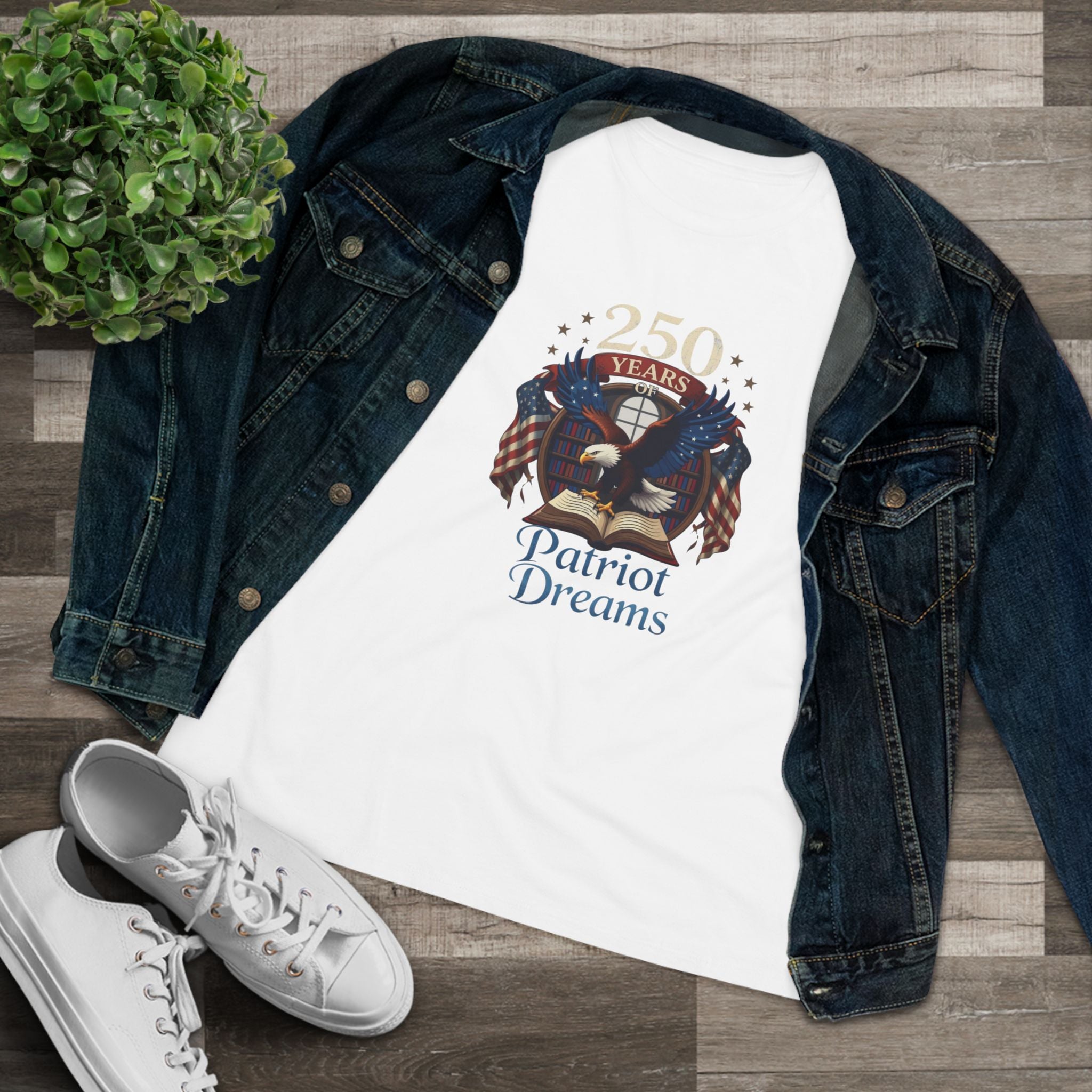Celebrate 250 Years | Patriot Dreams | Women's Relaxed T-Shirt