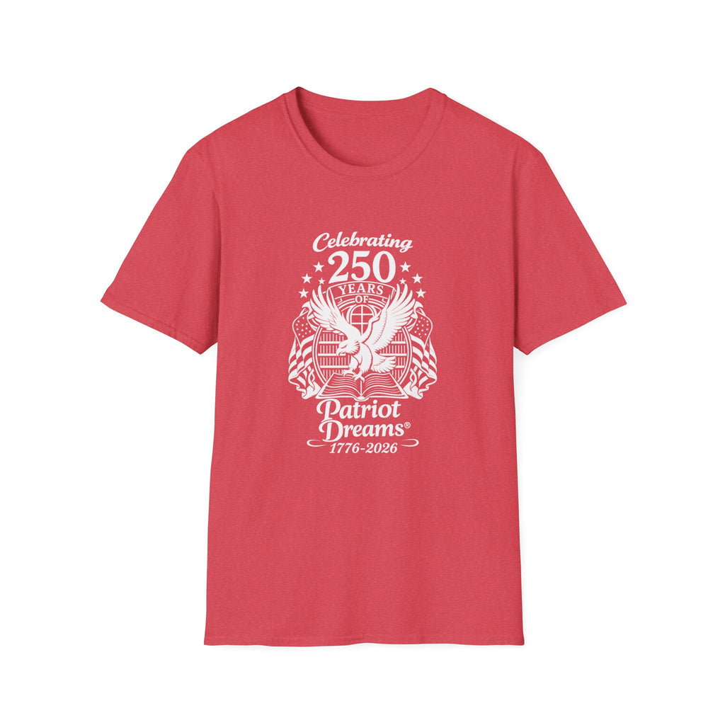 Celebrate 250 Years | White Logo | Softstyle Unisex T-Shirt
