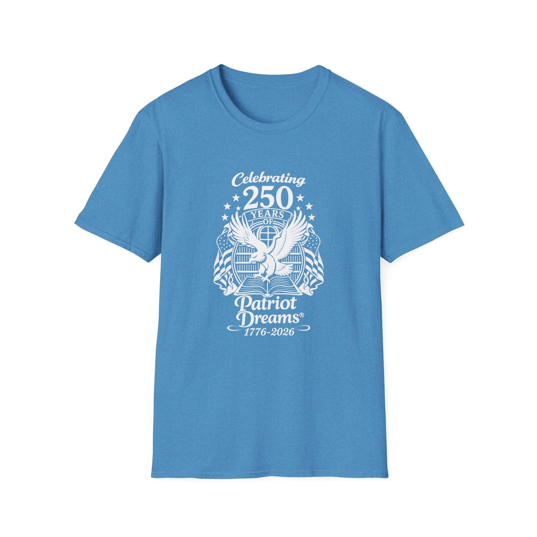Celebrate 250 Years | White Logo | Softstyle Unisex T-Shirt