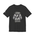 Celebrate 250 Years | Patriot Dreams | BW Logo | Jersey Unisex T-Shirt