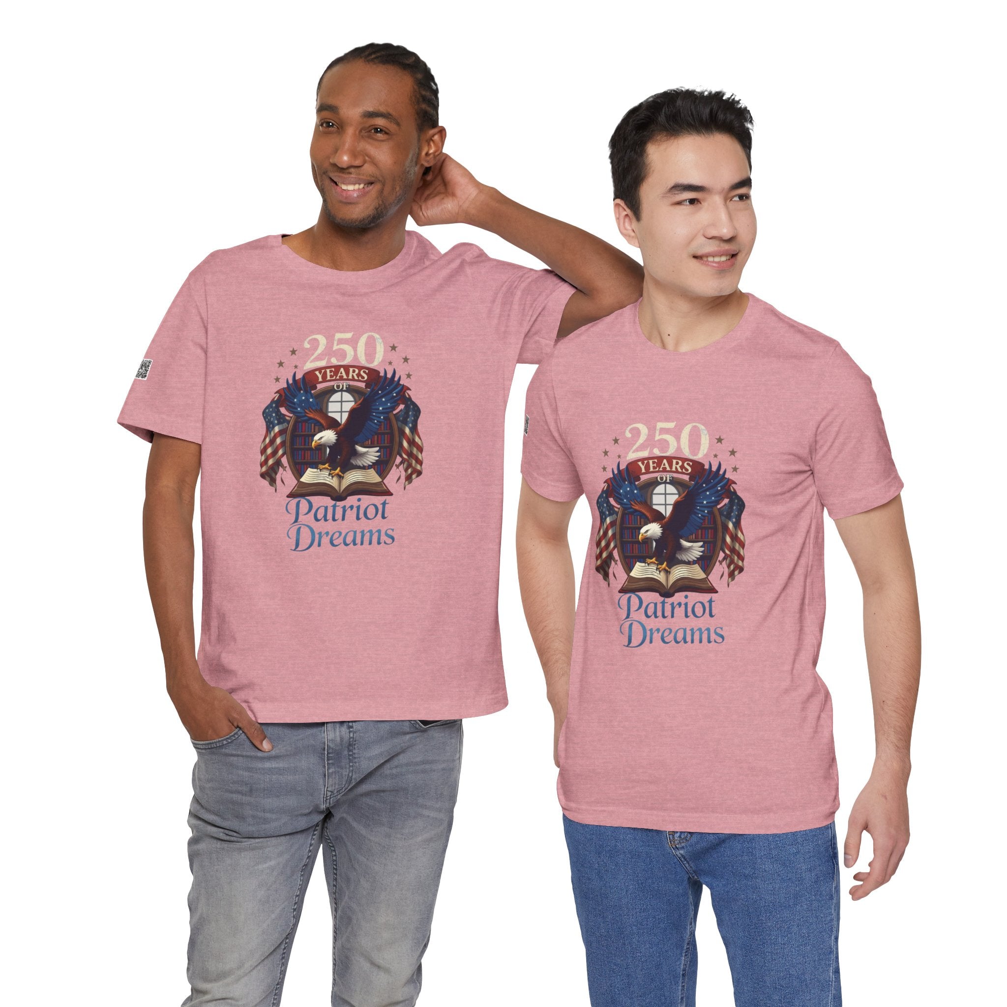 Celebrate 250 Years | Patriot Dreams | Jersey Unisex T-Shirt