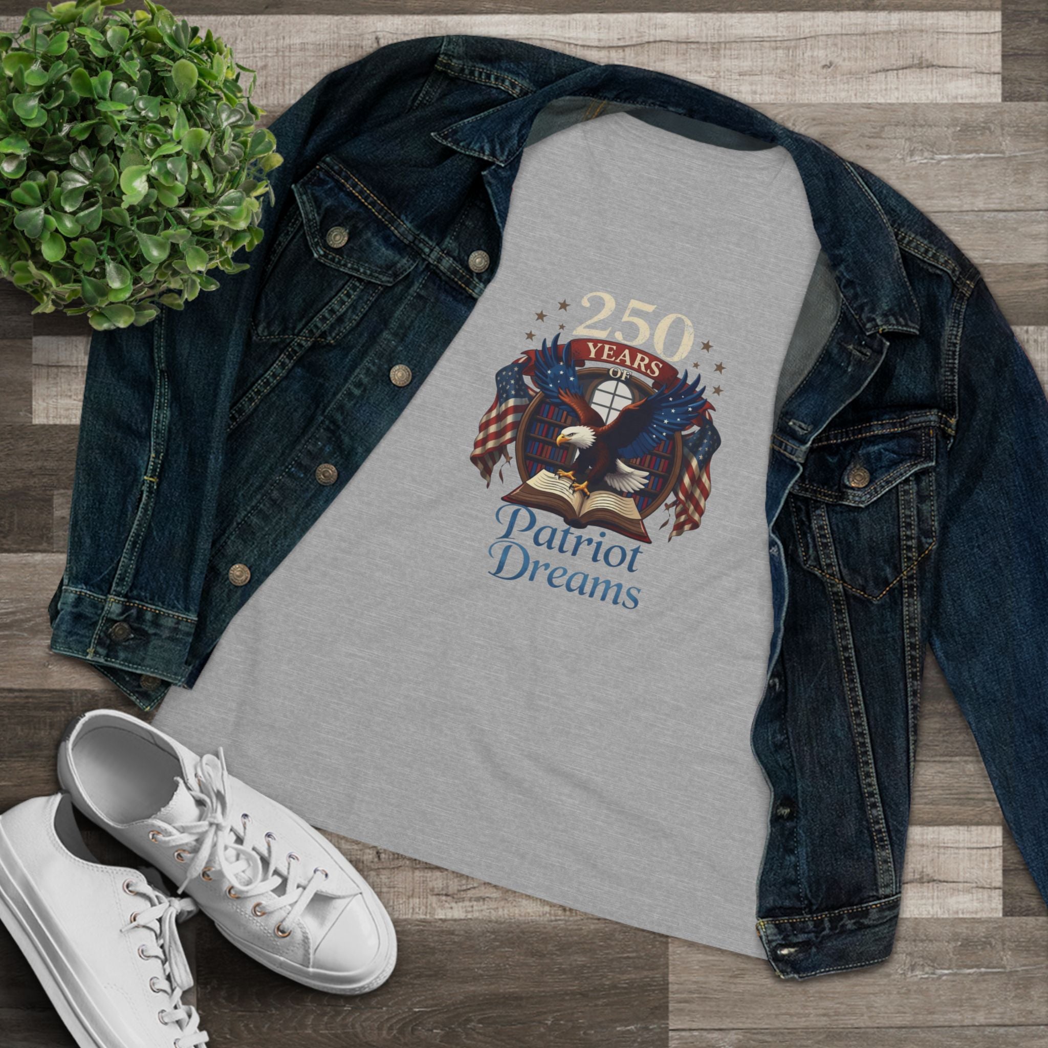 Celebrate 250 Years | Patriot Dreams | Women's Relaxed T-Shirt