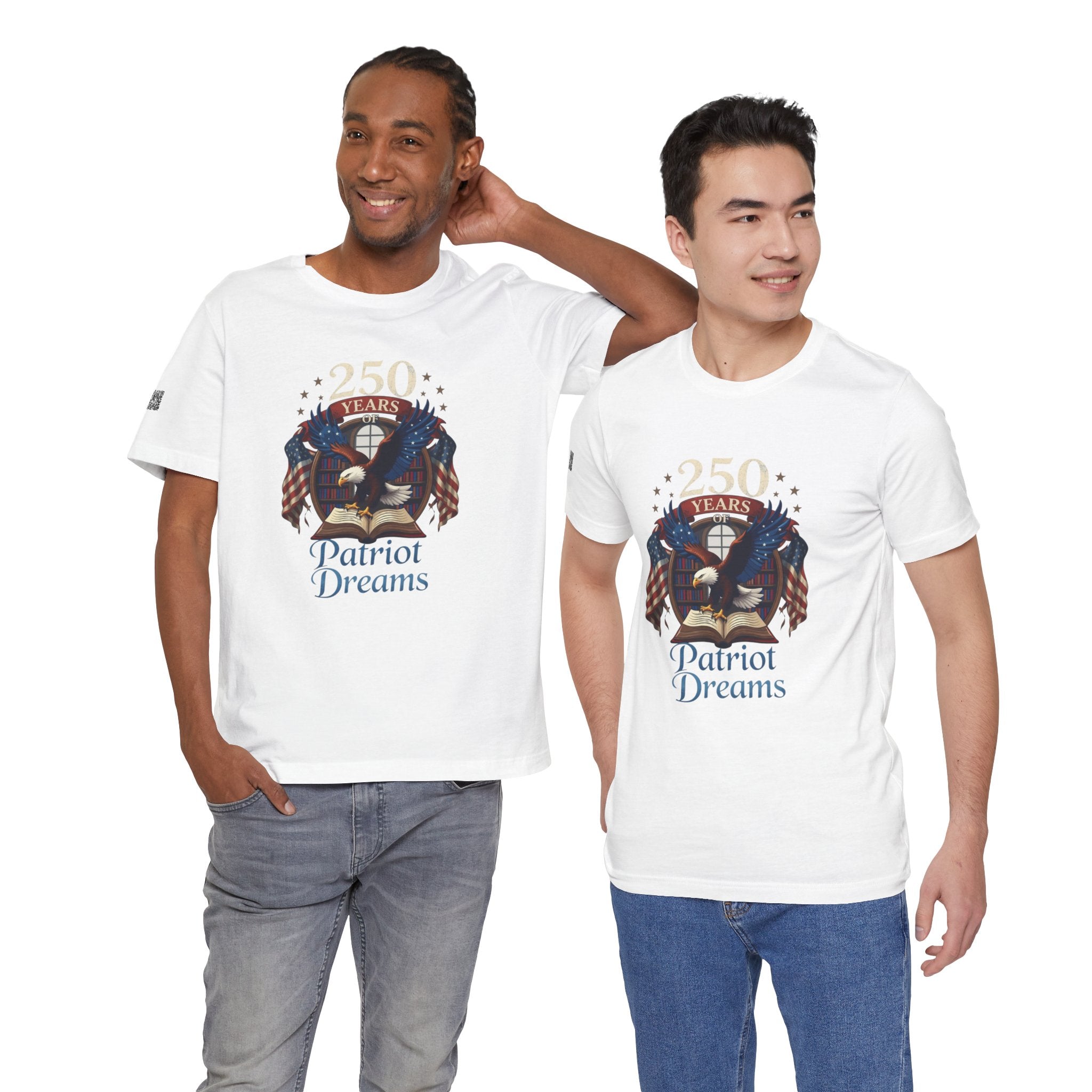 Celebrate 250 Years | Patriot Dreams | Jersey Unisex T-Shirt