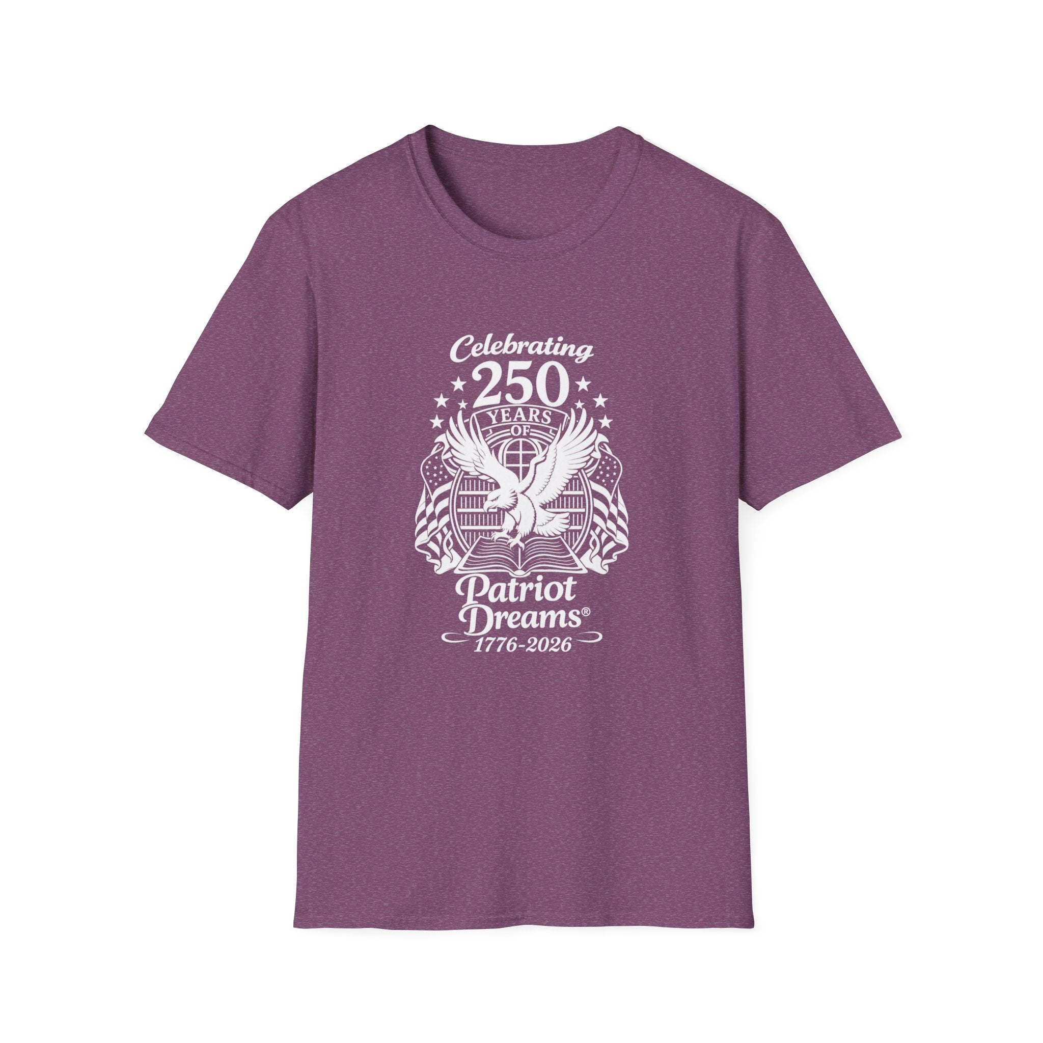 Celebrate 250 Years | White Logo | Softstyle Unisex T-Shirt
