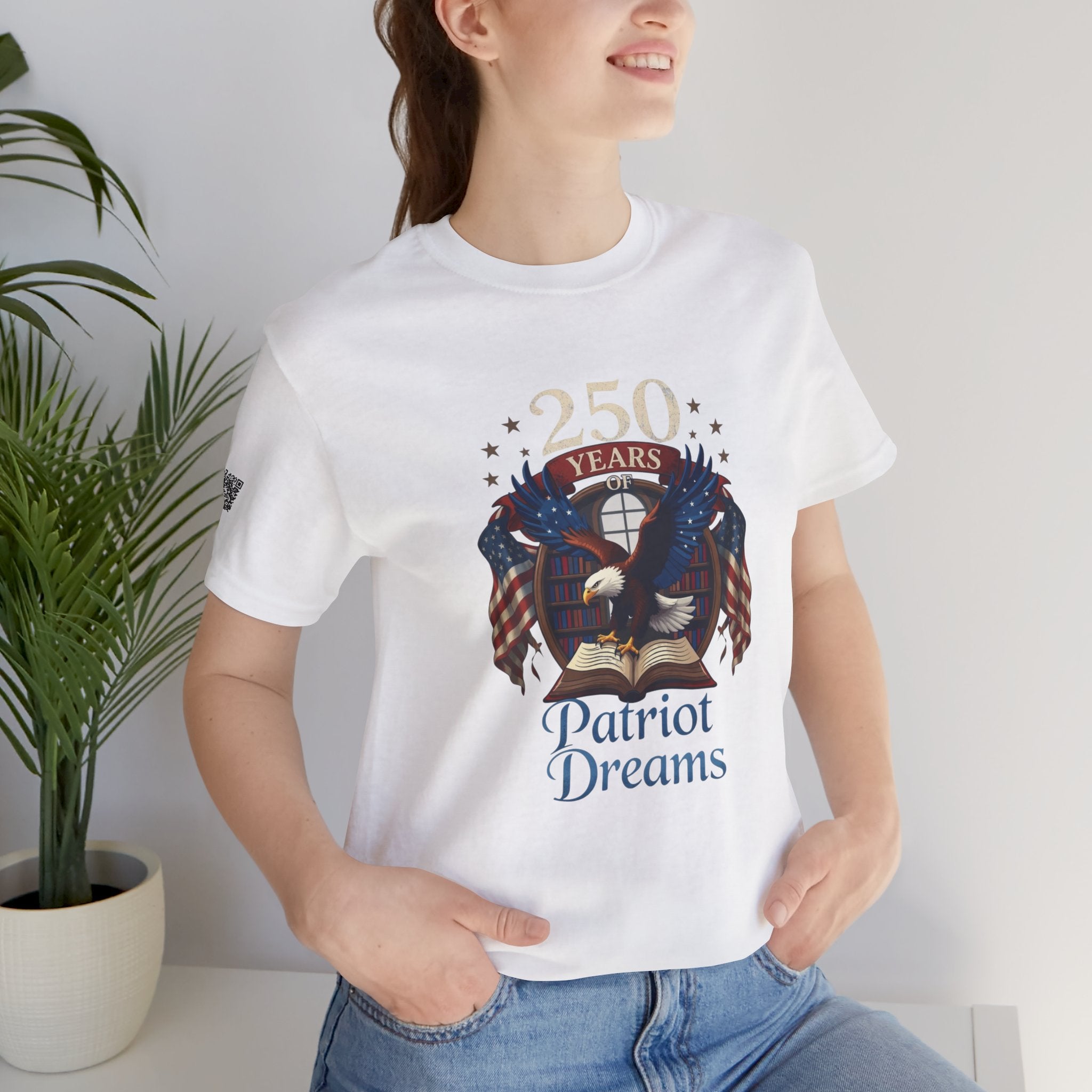 Celebrate 250 Years | Patriot Dreams | Jersey Unisex T-Shirt