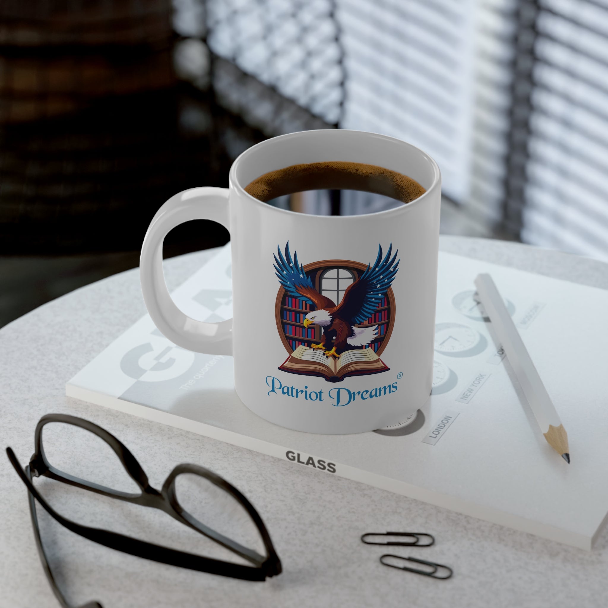 Patriot Dreams Logo | Classic | Ceramic Mug 20oz