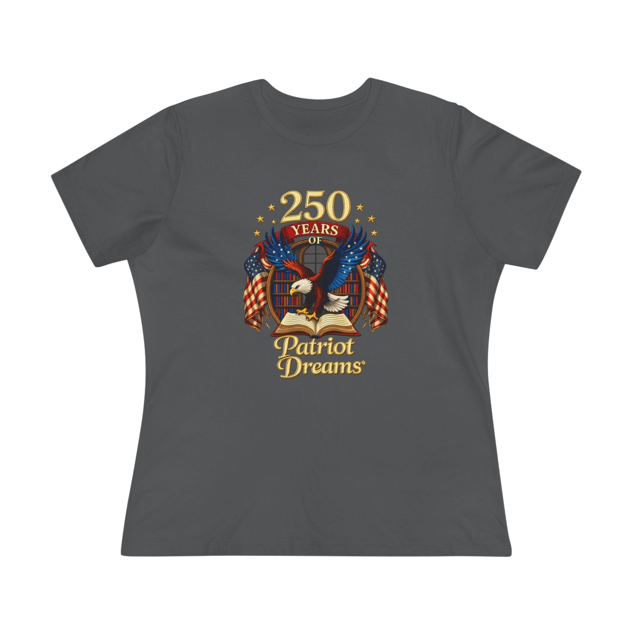 Celebrate 250 Years Golden | Patriot Dreams | Women's Relaxed T-Shirt
