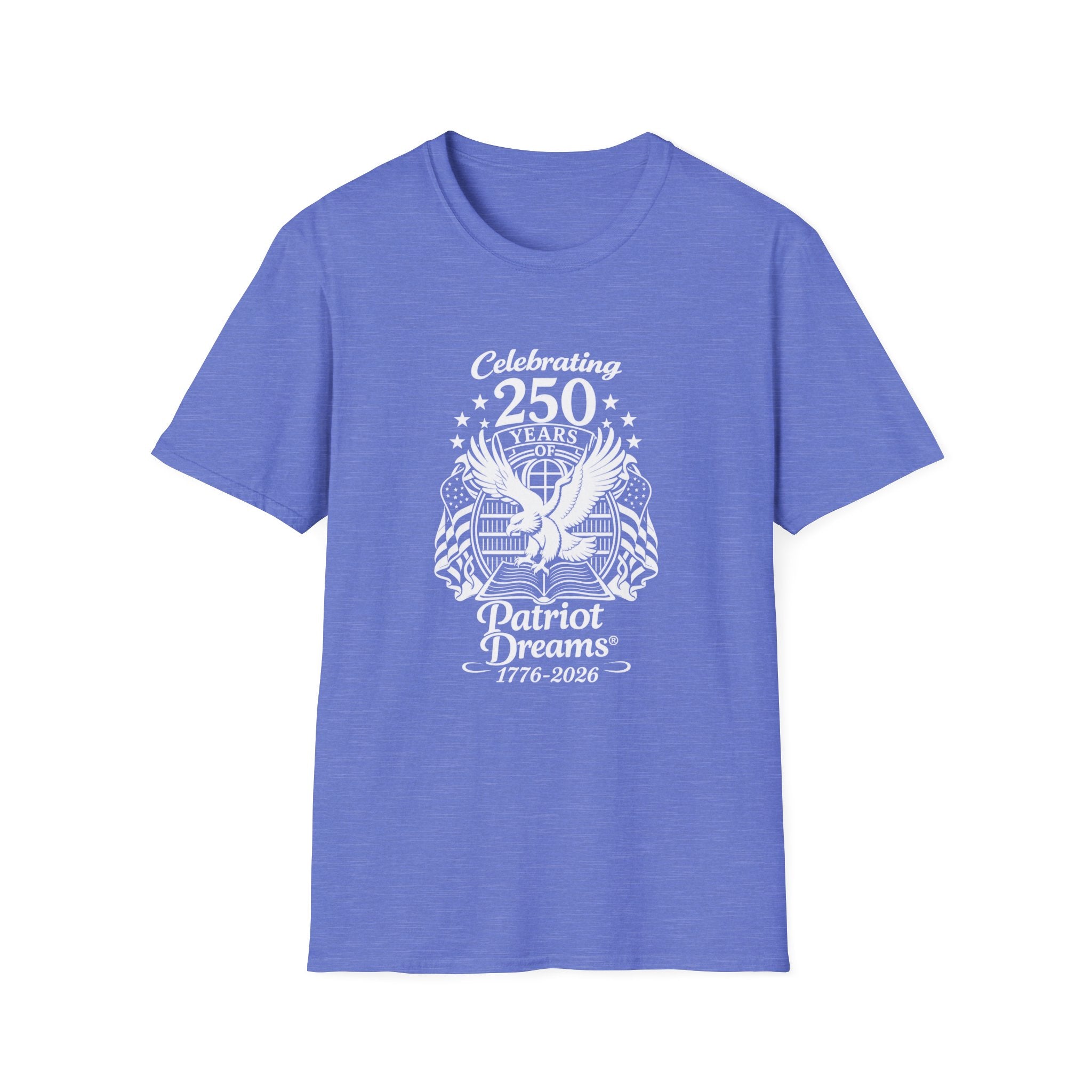 Celebrate 250 Years | White Logo | Softstyle Unisex T-Shirt