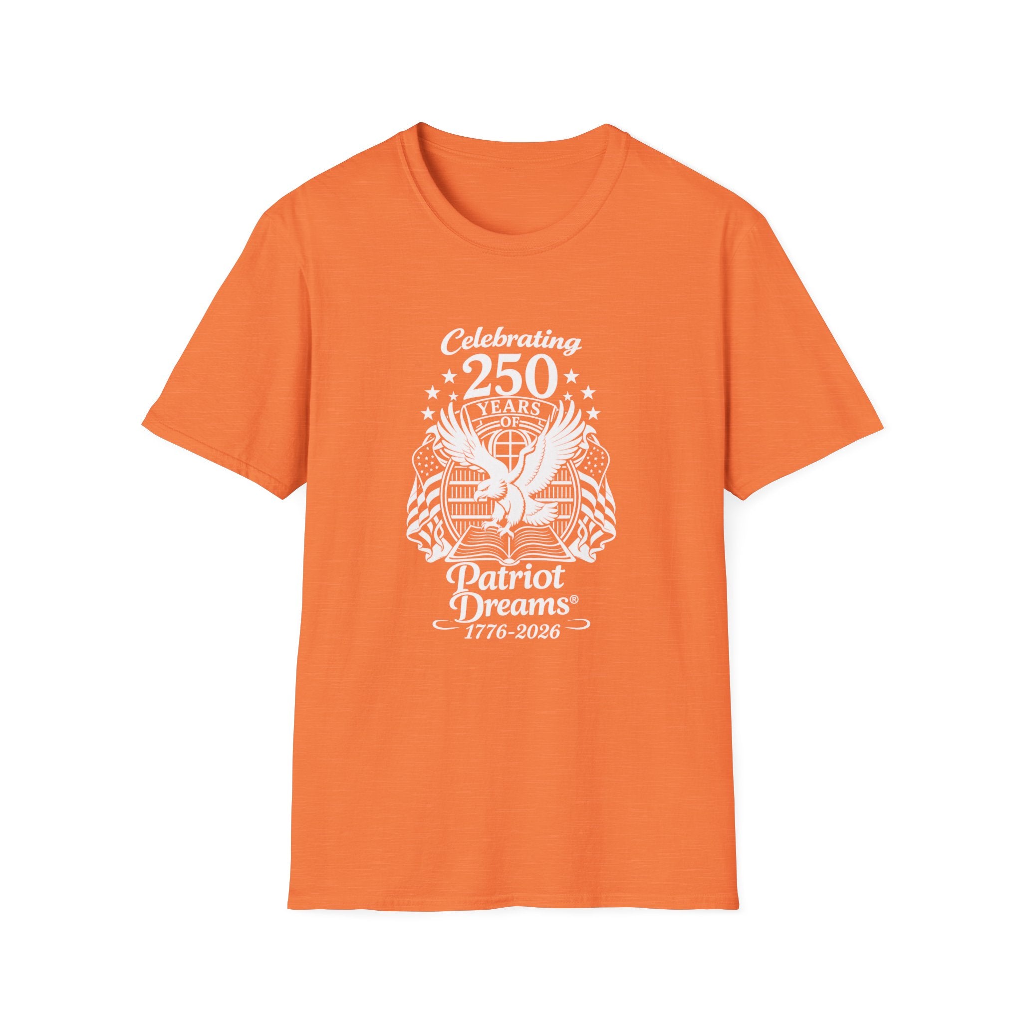 Celebrate 250 Years | White Logo | Softstyle Unisex T-Shirt