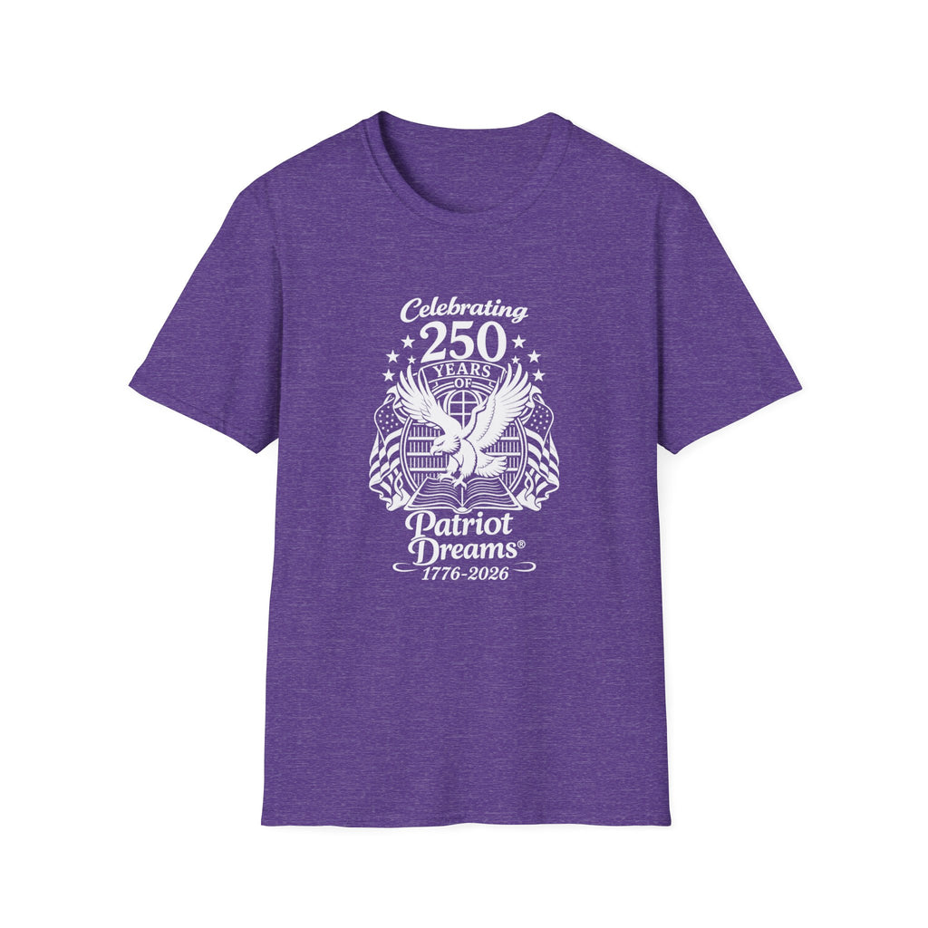 Celebrate 250 Years | White Logo | Softstyle Unisex T-Shirt