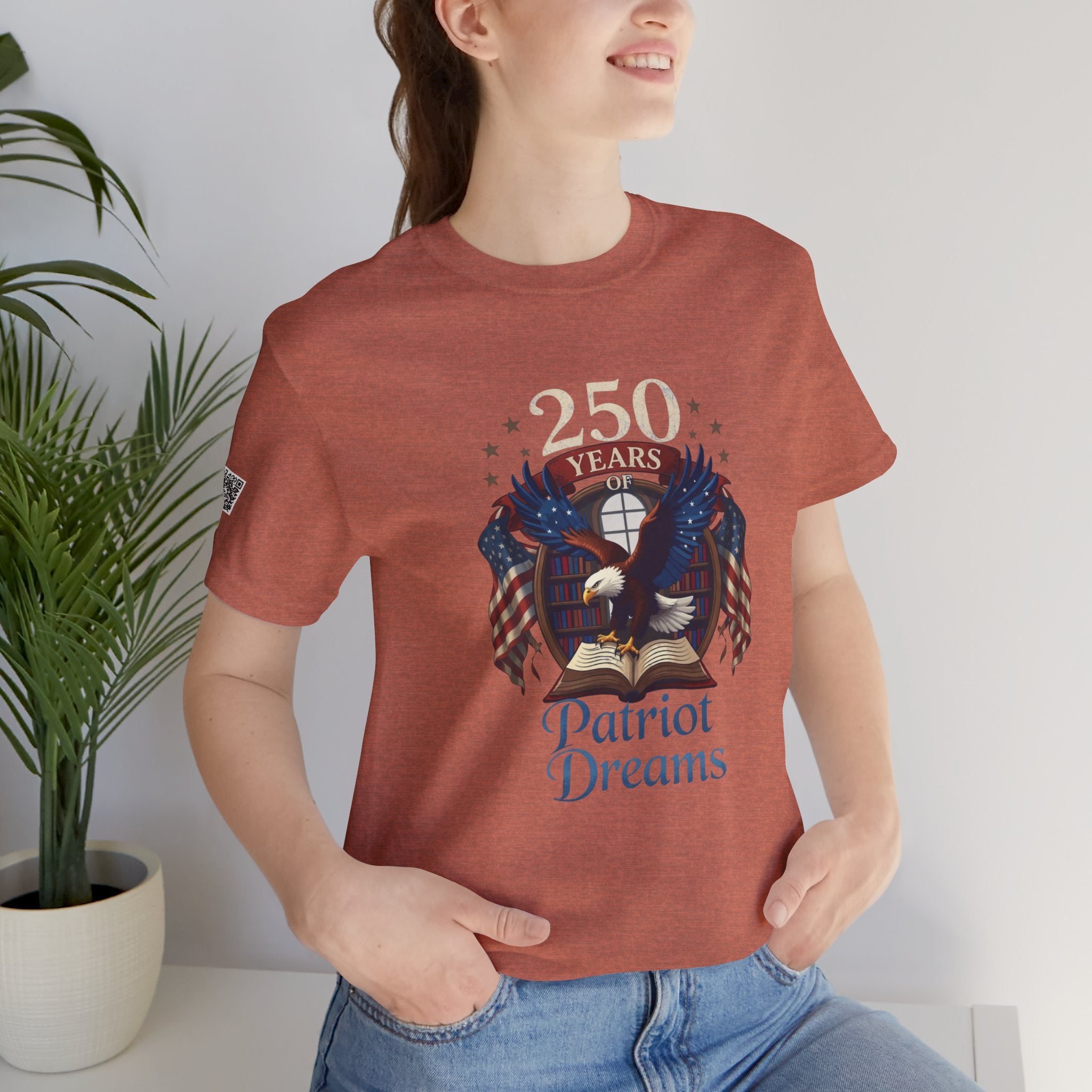 Celebrate 250 Years | Patriot Dreams | Jersey Unisex T-Shirt